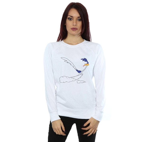 Looney Tunes Dam/Damer Road Runner Löpartröja XL Vit White XL