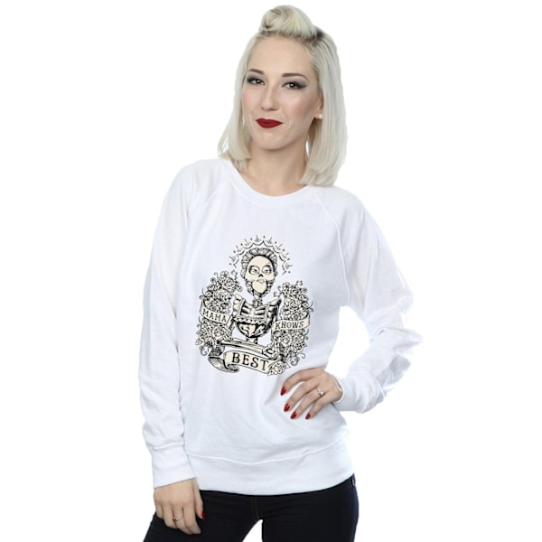 Disney Dam/Damer Coco Mama Knows Best Sweatshirt XXL Vit White XXL