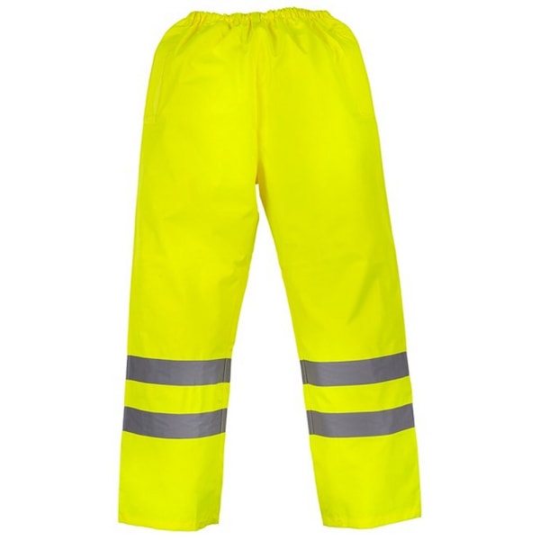 Yoko Unisex Vattentäta Hi-Vis Arbetsbyxor M Gul Yellow M