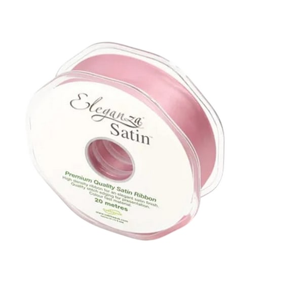 Oaktree Eleganza Satin Dubbelsidig Krullband One Size Cla Classic Pink One Size