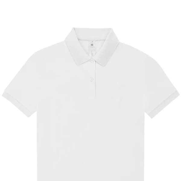 B&C Dam/Damer Min Poloskjorta 8 UK Vit White 8 UK