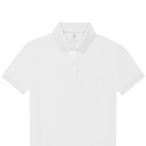 B&C Dam/Kvinnor Min Poloskjorta 20 UK Vit White 20 UK