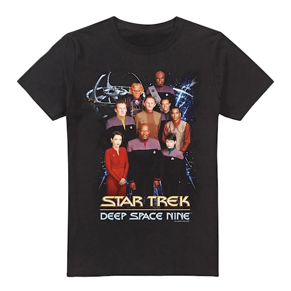 Star Trek Herr DS9 Crew T-Shirt XL Svart Black XL