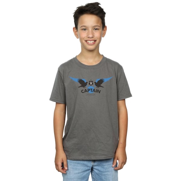 Harry Potter Pojkar Ravenclaw Kapten T-shirt 9-11 År Kolgrå Charcoal 9-11 Years