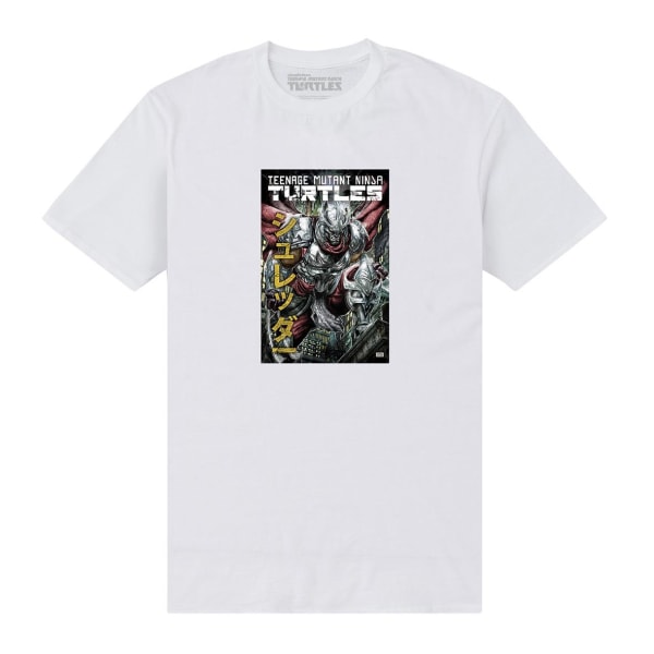TMNT Unisex Adult Artist Series Freddie E. Williams II T-Shirt White 4XL