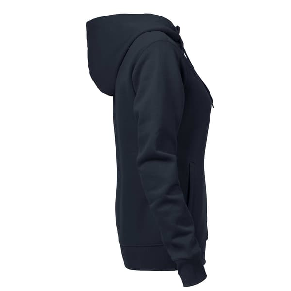 Printer Dam/Dam Overhead Full Zip Hoodie M Mörkblå Dark Navy M