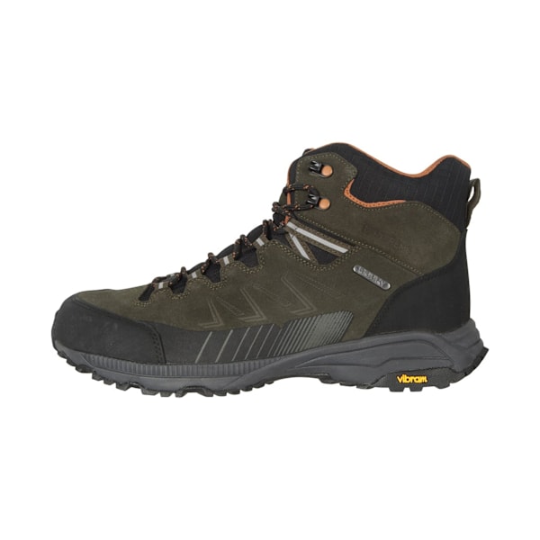 Mountain Warehouse Herr Extreme Rockies Läder Vandringskängor 9 Khaki Green 9 UK