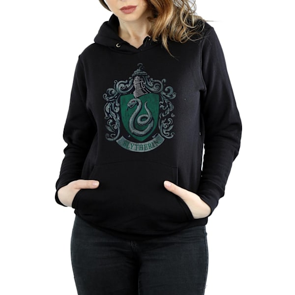 Harry Potter Dam/Kvinnor Slytherin Bomullströja L Svart Black L