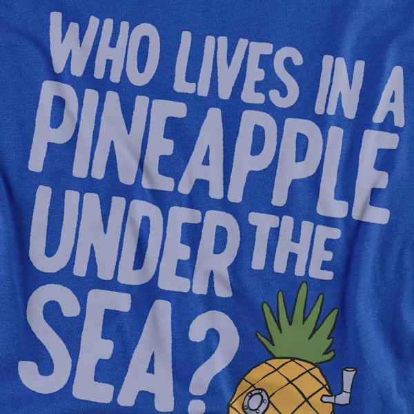 SvampBob Fyrkant Unisex Vuxen Ananas Under Havet Tröja Royal Blue XXL