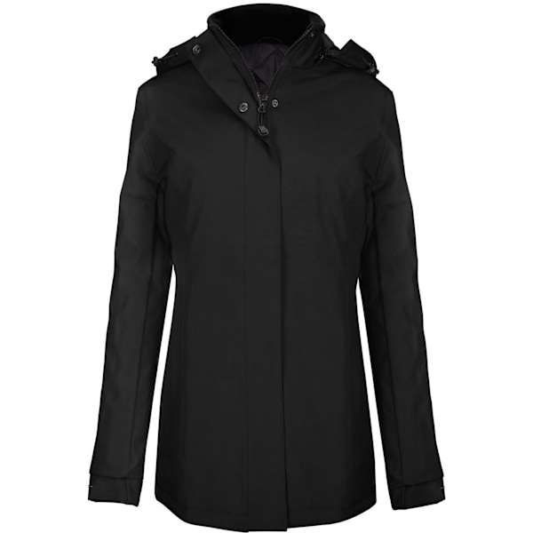 Kariban Dam/Dam Parka Jacka XS Svart Black XS