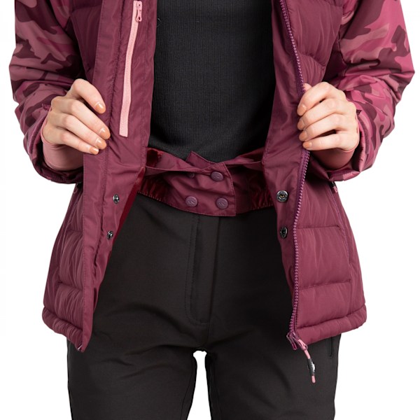 Trespass Womens/Ladies Urge Vindtät Skidjacka XS Fig Fig XS