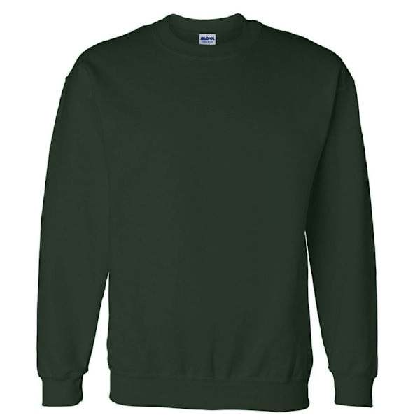 Gildan DryBlend Vuxen Set-In Crew Neck Sweatshirt (13 Färger) Forest Green S