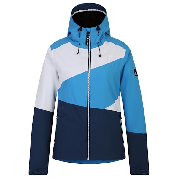 Dare 2B Dam/Kvinnor Ice Colour Block Skidjacka 16 UK Svenska Swedish Blue/Moonlight Denim 16 UK