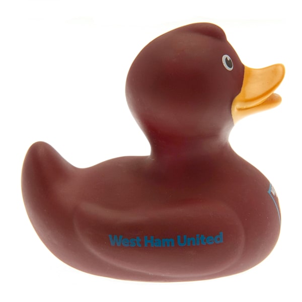West Ham United FC Badleksak i form av en anka, en storlek, vinröd/gul/blå Claret Red/Yellow/Blue One Size