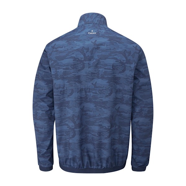 Farah Herr Parker Kamouflage Duschsäker Jacka M Regatta Blå Regatta Blue M