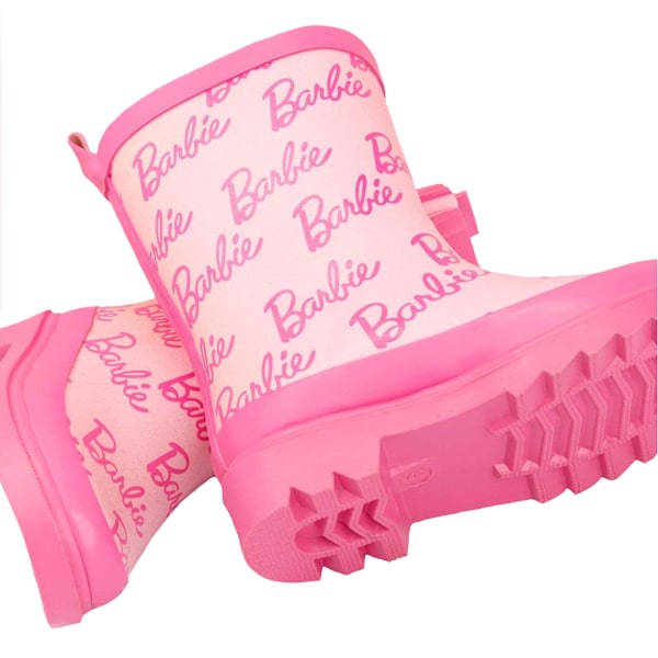 Barbie Barn/Kids Wellington Stövlar 9 UK Barn Rosa Pink 9 UK Child