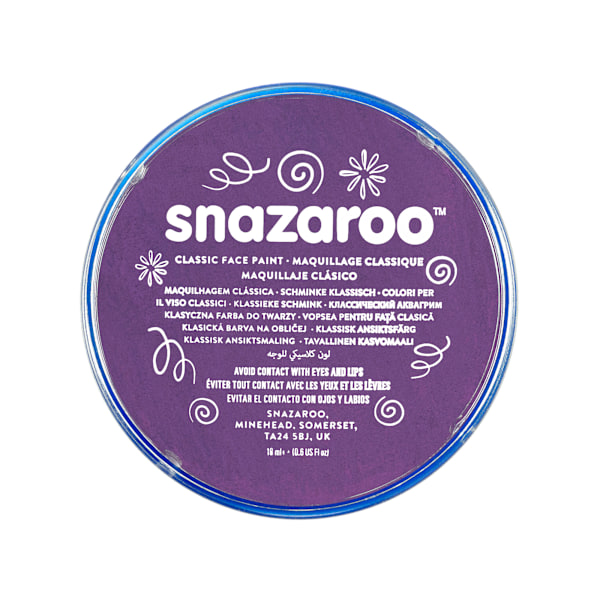 Snazaroo Ansiktsfärg Tub (5-pack) One Size Lila Purple One Size