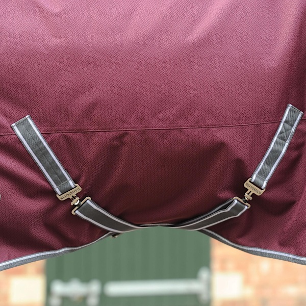 Weatherbeeta Comfitec Plus Dynamic II Standard-Neck Midweight H Maroon/Grey/White 7´ 3