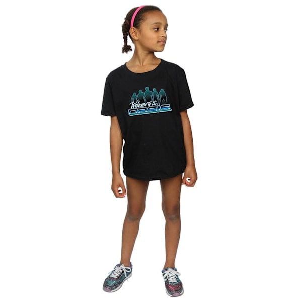 Ready Player One Girls Welcome To The Oasis Bomull T-shirt 5-6 Black 5-6 Years