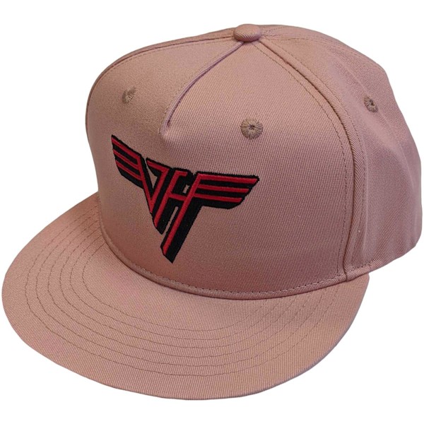 Van Halen Unisex Vuxen Klassisk Logotyp Snapback Cap En Storlek Rosa Pink One Size