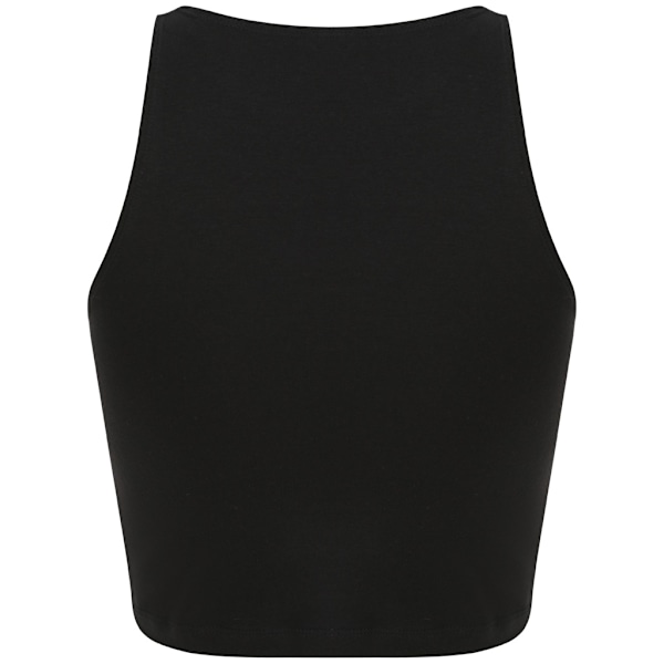 SF Dam/Dam Cropped Crop Top M Svart Black M