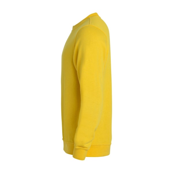 Clique Unisex Vuxen Basic Rund Hals Sweatshirt M Citron Lemon M