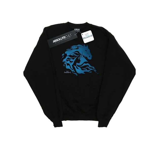 Disney Herr Frozen 2 Nokk Silhouette Sweatshirt 4XL Svart Black 4XL