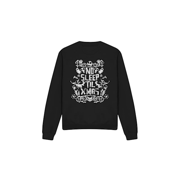 The Nightmare Before Christmas Unisex Vuxen No Sleep Till Xmas Black XL