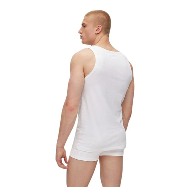 Boss Herr Hbw Premium Bomull Linne (3-pack) XXL Vit White XXL