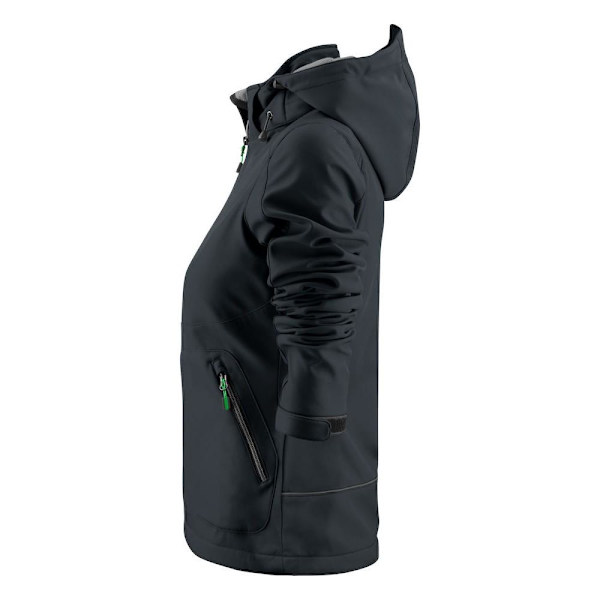 Printer Dam/Dam Karting Softshelljacka L Svart Black L