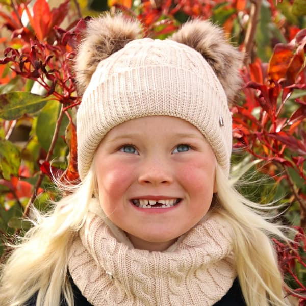 Hy Barn/Barn Morzine Mössa One Size Beige Beige One Size