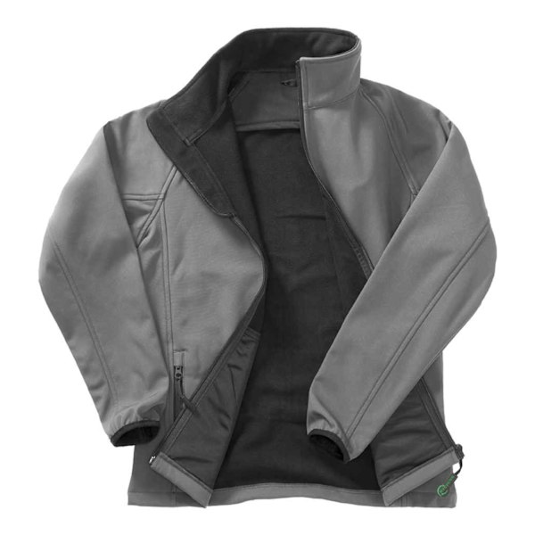 Result Core Mens Printable Soft Shell Jacket 4XL Charcoal/Black Charcoal/Black 4XL