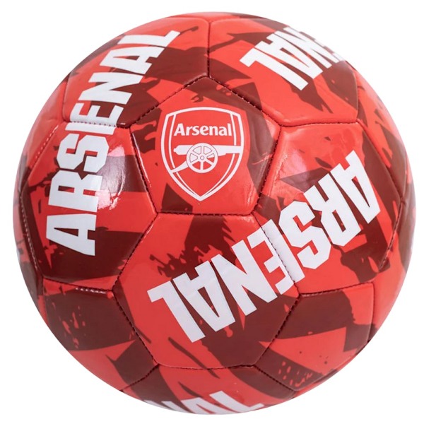 Arsenal FC Graffiti Fotboll 5 Röd/Vit Red/White 5