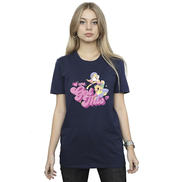 Looney Tunes Dam/Damer Lola We Got This Skate Bomull Pojkvän Navy Blue XL