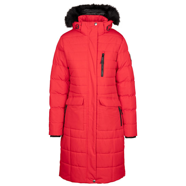 Trespass Dam/Kvinnor Sasha Vadderad Jacka XL Röd Red XL