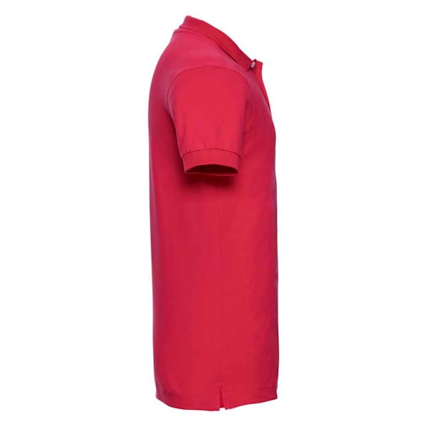 Russell Herr Pique Stretch Poloshirt XXL Klassisk Röd Classic Red XXL