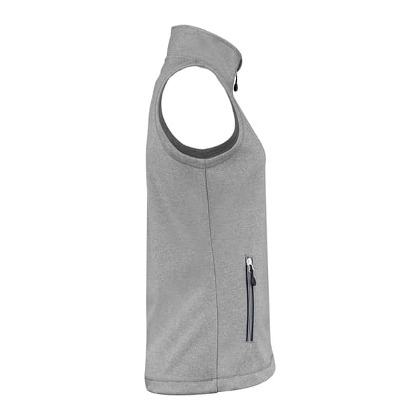 Printer Dam/Dam Powerslide Gilet XS Gråmelerad Grey Melange XS
