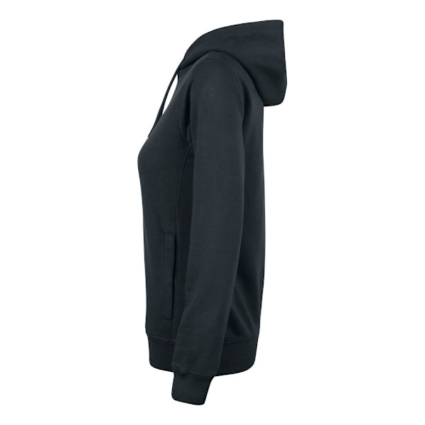 Clique Dam/Dam Premium Melange Hoodie XL Svart Black XL