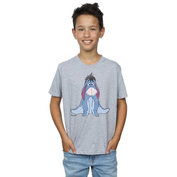 Disney Boys Winnie The Pooh Classic Eeyore T-Shirt 12-13 år Sports Grey 12-13 Years