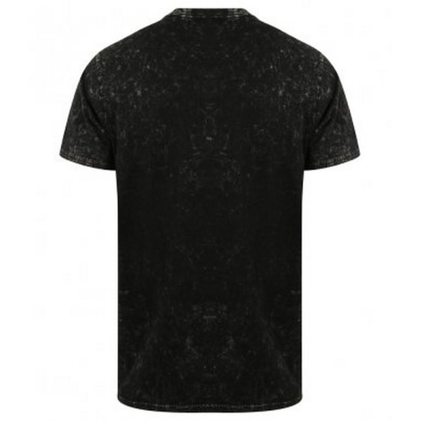SF Unisex Vuxen T-shirt med tvättad band 2XS Washed Black Washed Black 2XS