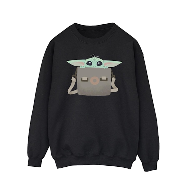 Star Wars Herr The Mandalorian Grogu Resväska Sweatshirt L Svart Black L