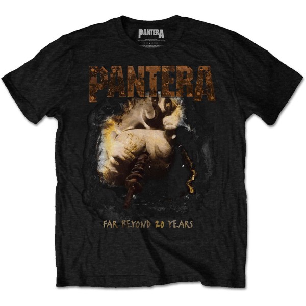 Pantera Unisex Original Cover Bomull T-shirt L Svart Black L
