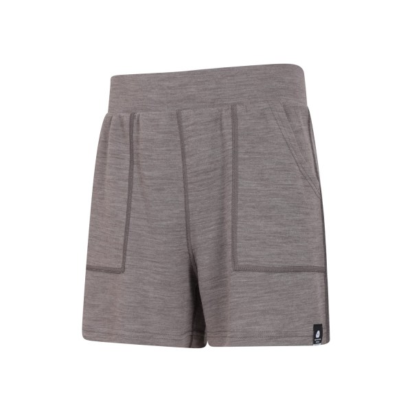 Mountain Warehouse Dam/Damer Merino Ull Sweat Shorts 18 UK Grey 18 UK