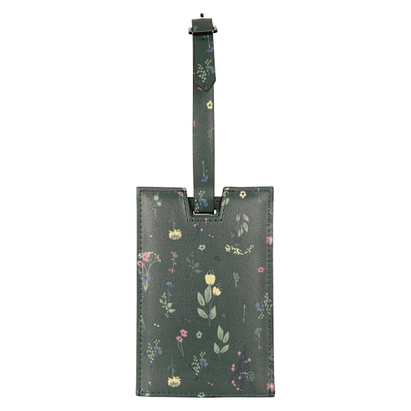 Mountain Warehouse Blommigt Passfodral och Bagagebricka Set O Khaki Green One Size
