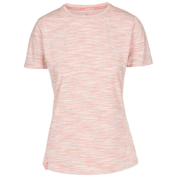 Trespass Elkie Stripe DLX Topp för Kvinnor/Dam Storlek XL Blekt Rosa Pale Blush XL
