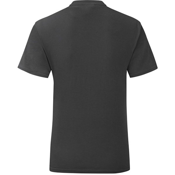 Fruit Of The Loom Iconic T-shirt för män (5-pack) S Svart Black S