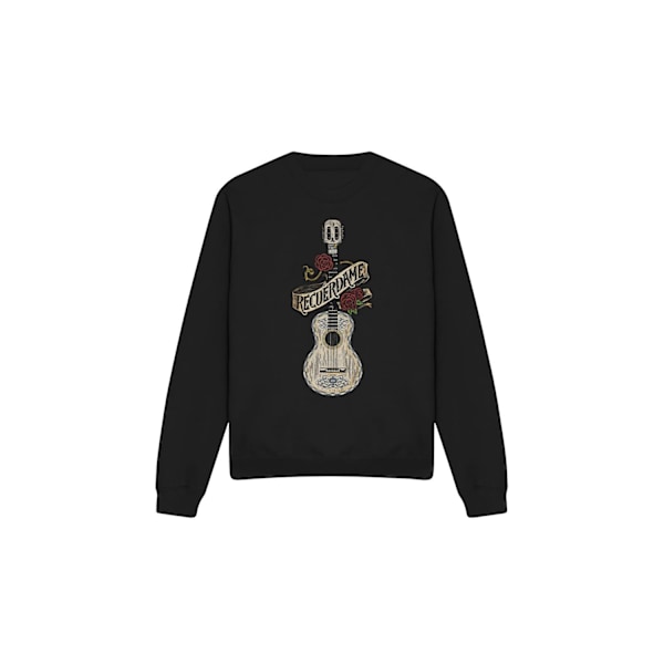 Coco Unisex Vuxen Recuerdame Berömd Gitarr Ernesto Sweatshirt X Black XL