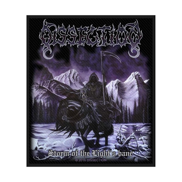 Dissection Storm Of The Lights Bane Patch One Size Lila/Svart Purple/Black One Size