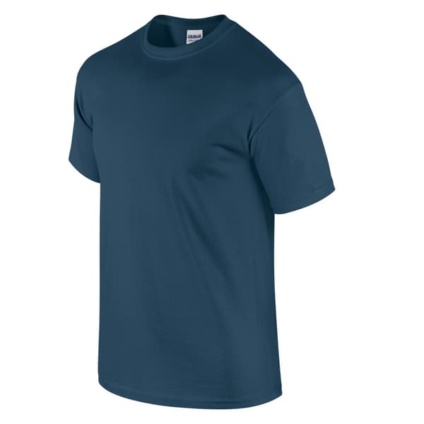 Gildan Herr Ultra Cotton T-Shirt S Blå Blue S