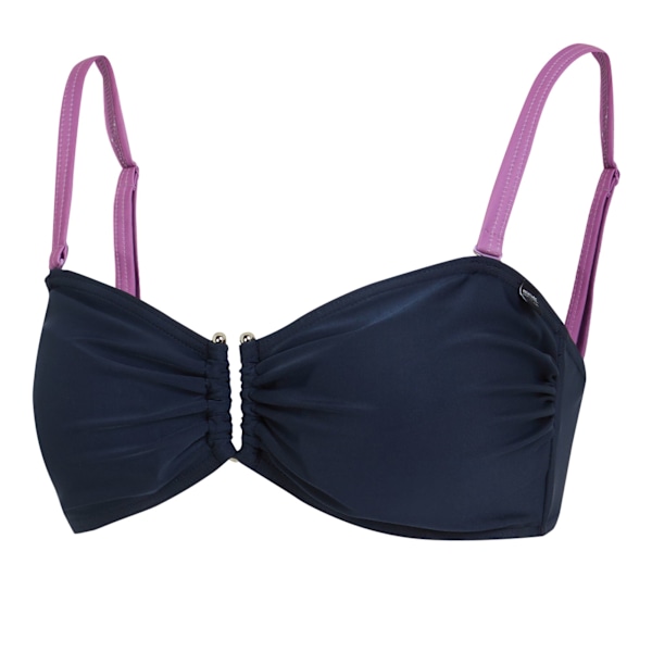 Regatta Womens/Ladies Aceana III Contrast Bikini Top 14 UK Navy Navy/Radiant Orchid 14 UK